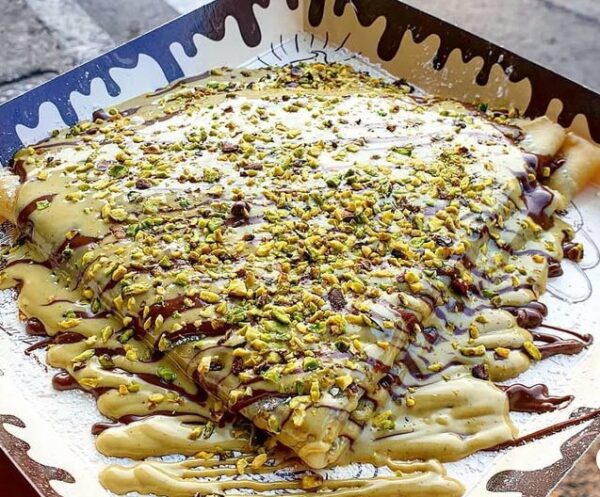Crepes e Crema Pistacchio di Bronte