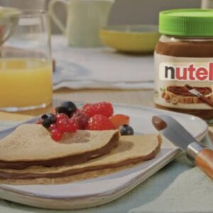 Crepes Nutella Vegana