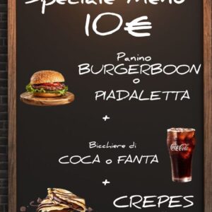 SPECIALE MENU' DELLA SETTIMANA