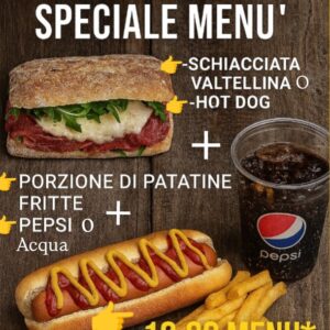 MENU DI QUESTA SETTIMANA
