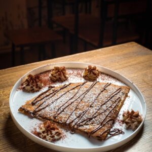 Crepes con Caramello Salato